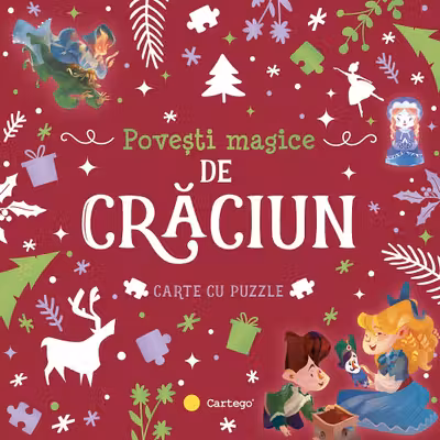 Povesti magice de Craciun. Carte cu puzzle