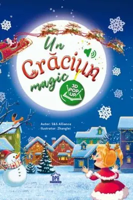 Un Craciun magic. Carte muzicala + ilustratii pop-up