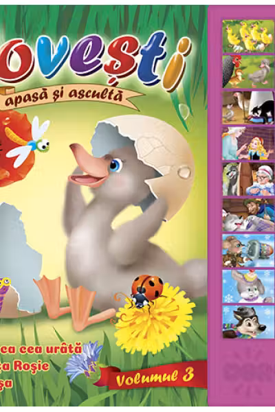 Carte cu sunete. Povesti volumul 3