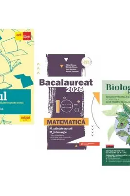 Pachet Bacalaureat 2026. Eseul. Pregatire individuala pentru proba scrisa, Matematica M-stiintele-naturii si M-tehnologic si Biologia pe intelesul tuturor clasele 9-10 - Liliana Paicu, Mihai Monea, Maria Ioana Cazan