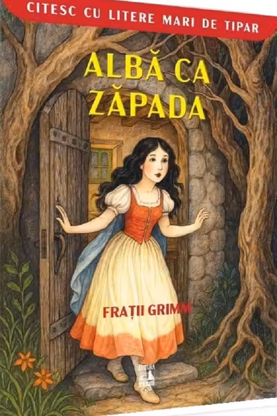 Alba ca zapada (citesc cu litere mari de tipar)