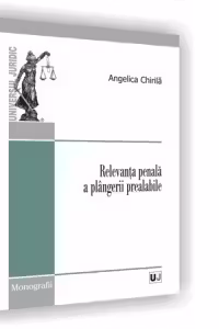 Relevanta penala a plangerii prealabile