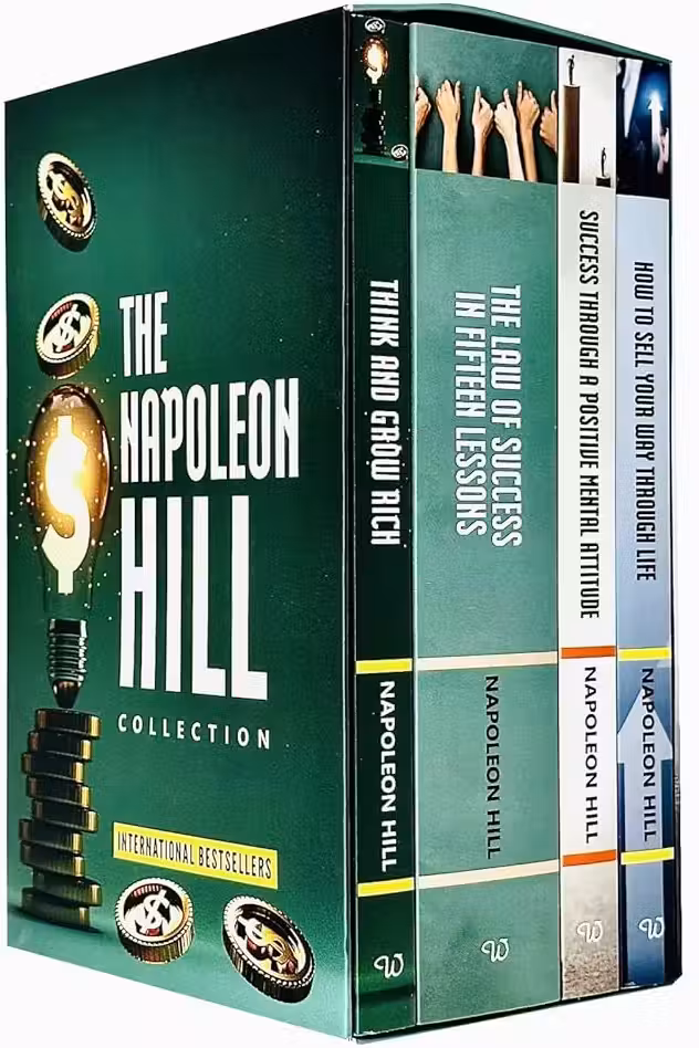 The Napoleon Hill Collection 4 Books Boxed Set