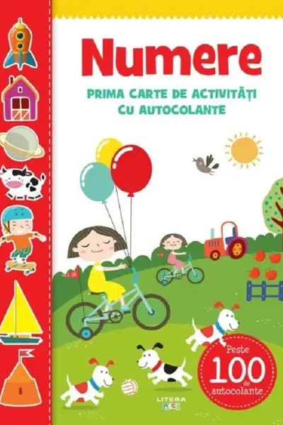 NUMERE. Prima carte de activitati cu autocolante