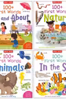 First Words Animals 4 Books Collection Set - Ages 3+