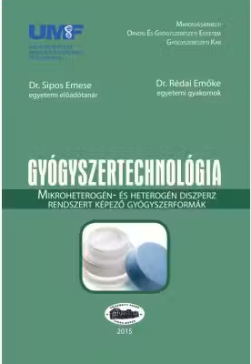 Tehnologie farmaceutica, in limba maghiara - Sipos Emese