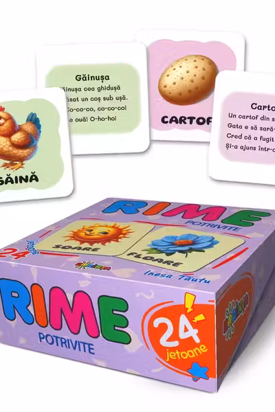 24 jetoane. Rime potrivite