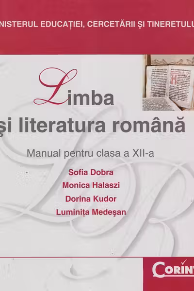 Limba română - Clasa 12 - Manual