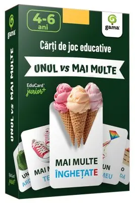 Unul vs Mai Multe. Carti de Joc Educative