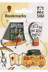 Закладки магнитные для книг 3шт. Adventure