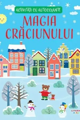 Magia Craciunului. Activitati cu autocolante