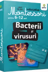 Carti de joc Montessori. Bacterii si virusuri 6-12 ani