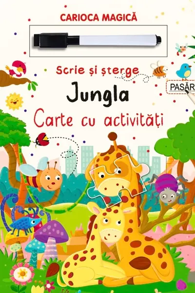 Jungla - Scrie si sterge. Activitati