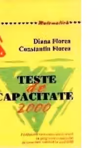 Teste De Capacitate 2000