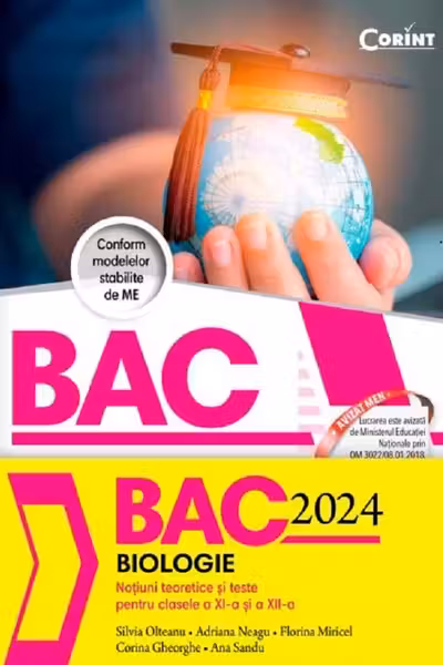 Bacalaureat 2024. Biologie - Clasele 11-12