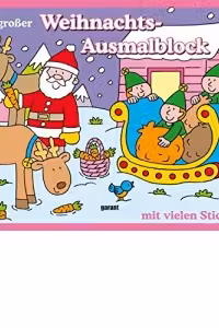 Mein grosser Weihnachts-Ausmalblock