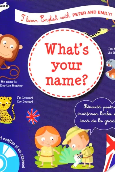 I learn english - What's your name?