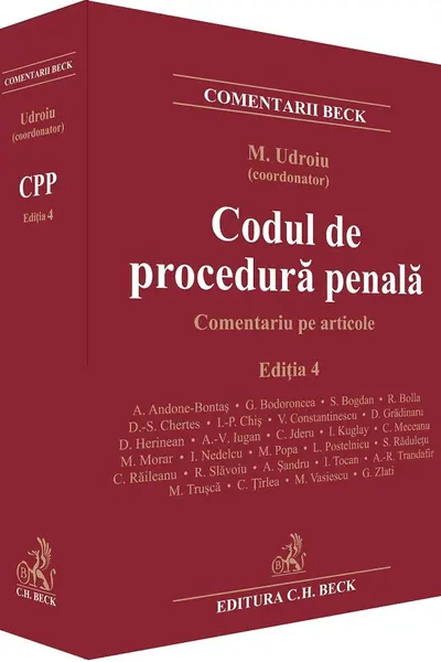 Codul de procedura penala. Comentariu pe articole Ed.4