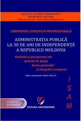 Administratia publica la 30 de ani de independenta a Republicii Moldova