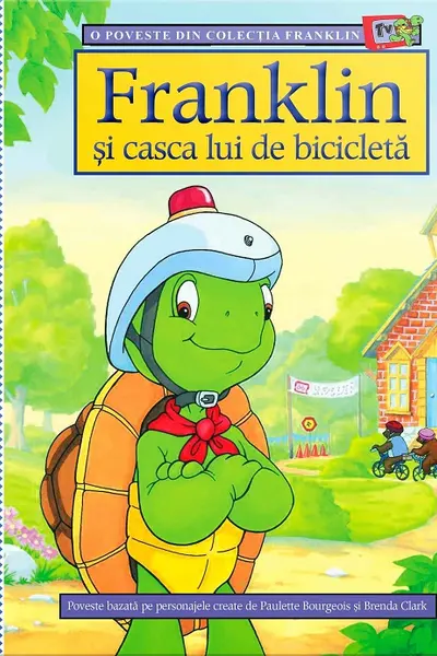 Franklin si casca lui de bicicleta