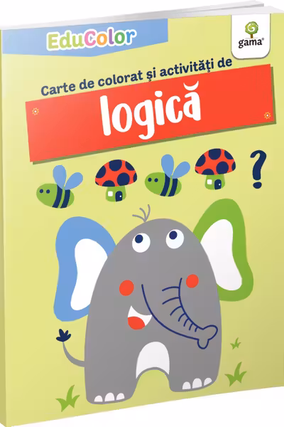 Carte de colorat si activitati de logica