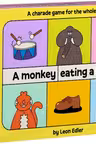 A Monkey Eating a Lemon