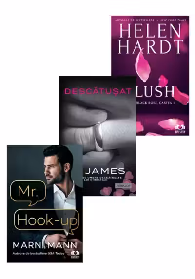 Pachet Mr Hook-up + Blush + Descatusat. Set 3 carti