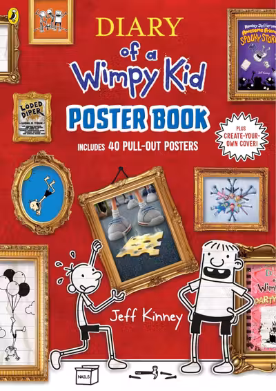 Diary of a Wimpy Kid Poster Book (Includes 40 Pull-Out Posters)
