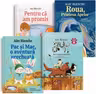 Pachet cu patru povesti care ne invata: 1. Pentru ca am promis; 2. Roua, printesa apelor; 3. Pac si Mac, o aventura urecheata; 4. Jup si gasca grozavilor