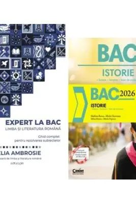 Pachet Bacalaureat Limba si literatura romana Expert la Bac si Istorie - Delia Ambrosie, Marilena Bercea