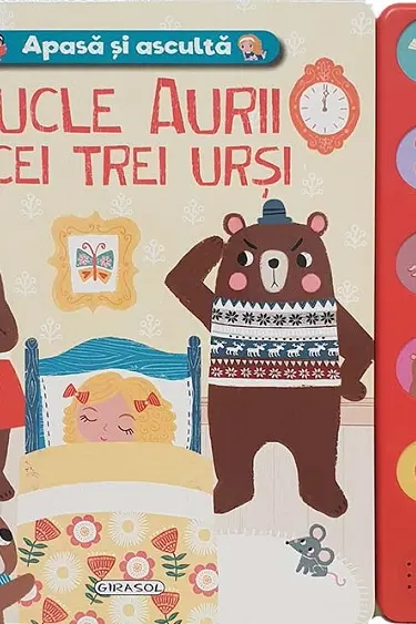 Apasa si asculta povestea - Bucle Aurii si cei trei ursi