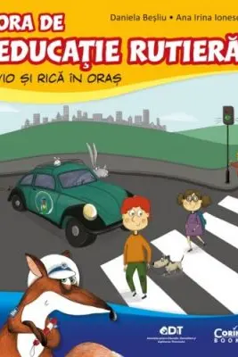 Ora de educatie rutiera. Vio si Rica in oras