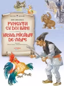 Lecturi scolare/ilustratii. Punguta cu doi bani