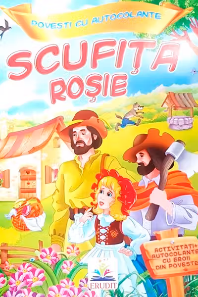 Povesti+autocolante/Scufita Rosie