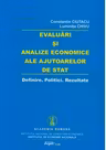 Evaluari si analize economice ale ajutoarelor de stat.Definire. Politici. Rezultate