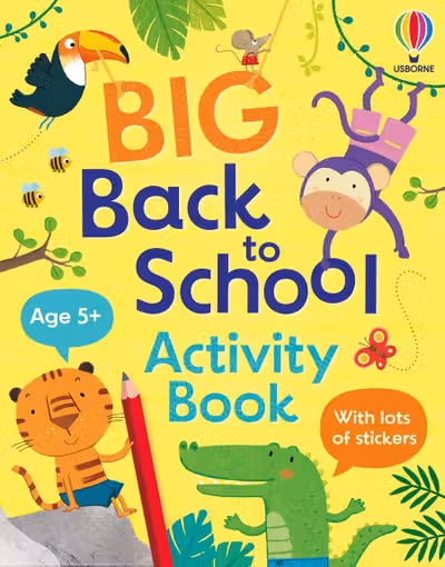 Big Back to School Activity Book