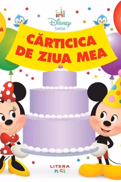DISNEY BEBE. CARTICICA DE ZIUA MEA. Carte senzoriala