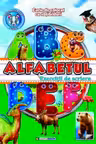 Alfabetul: Exerciții de scriere. Carte de colorat cu abțibilduri