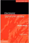 Electronic Signatures in Law