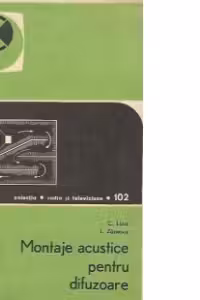 Montaje acustice pentru difuzoare