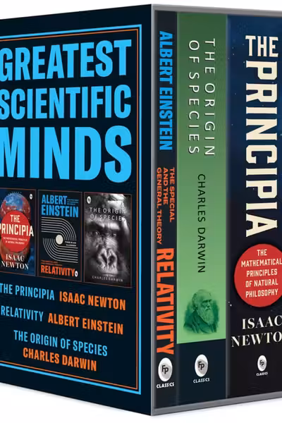 Greatest Scientific Minds (Boxed Set of 3): Origin of Species | Relativity: The General and The Special Theory | The Principia