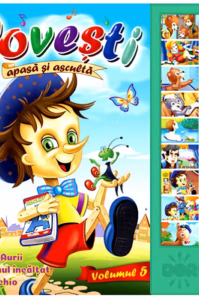 Carte cu sunete. Povesti volumul 5