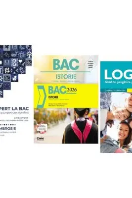 Pachet Bacalaureat Limba si literatura romana Expert la Bac, Logica si Istorie - Delia Ambrosie, Marilena Bercea, Gabriel Stefan Ion
