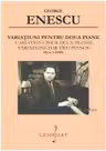 Variatiuni pentru 2 piane op. 5 / 1898