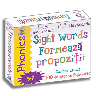 Sight words - Formeaza propozitii - Jetoane Limba Engleza