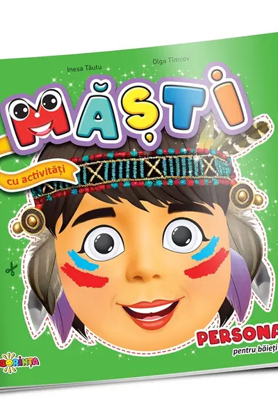 Masti cu activitati. Personaje pentru baieti
