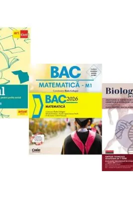 Pachet Bacalaureat 2026. Eseul. Pregatire individuala pentru proba scrisa, Matematica si Biologia pe intelesul tuturor clasele 11-12 - Liliana Paicu, Radu Gologan, Maria Ioana Cazan