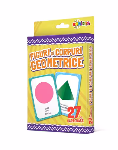 27 de cartonase. Figuri si corpuri geometrice