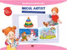 Îmi place la grădiniță! Micul artist. Activități pentru grupa mică