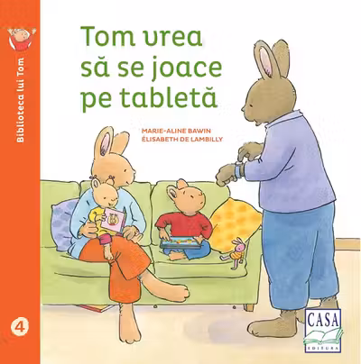 Tom vrea sa se joace pe tableta